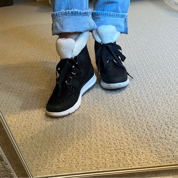 Sorel Out and About Leopard print boots size 9 - Picture 6 of 10